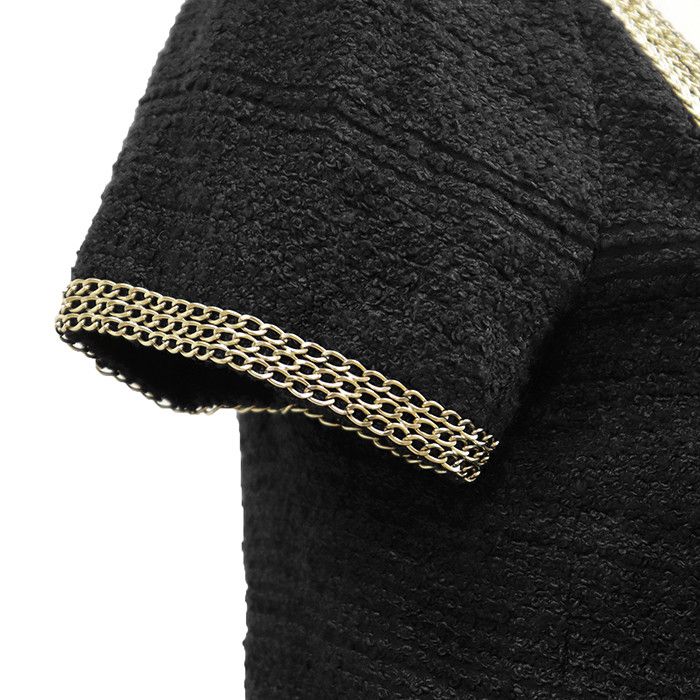 Chanel Chanel Chanel Silk Rayon Wool Dress Textile Dresses 08P P33030 DUTY FREE for USA Size ONE SIZE - 13 Thumbnail