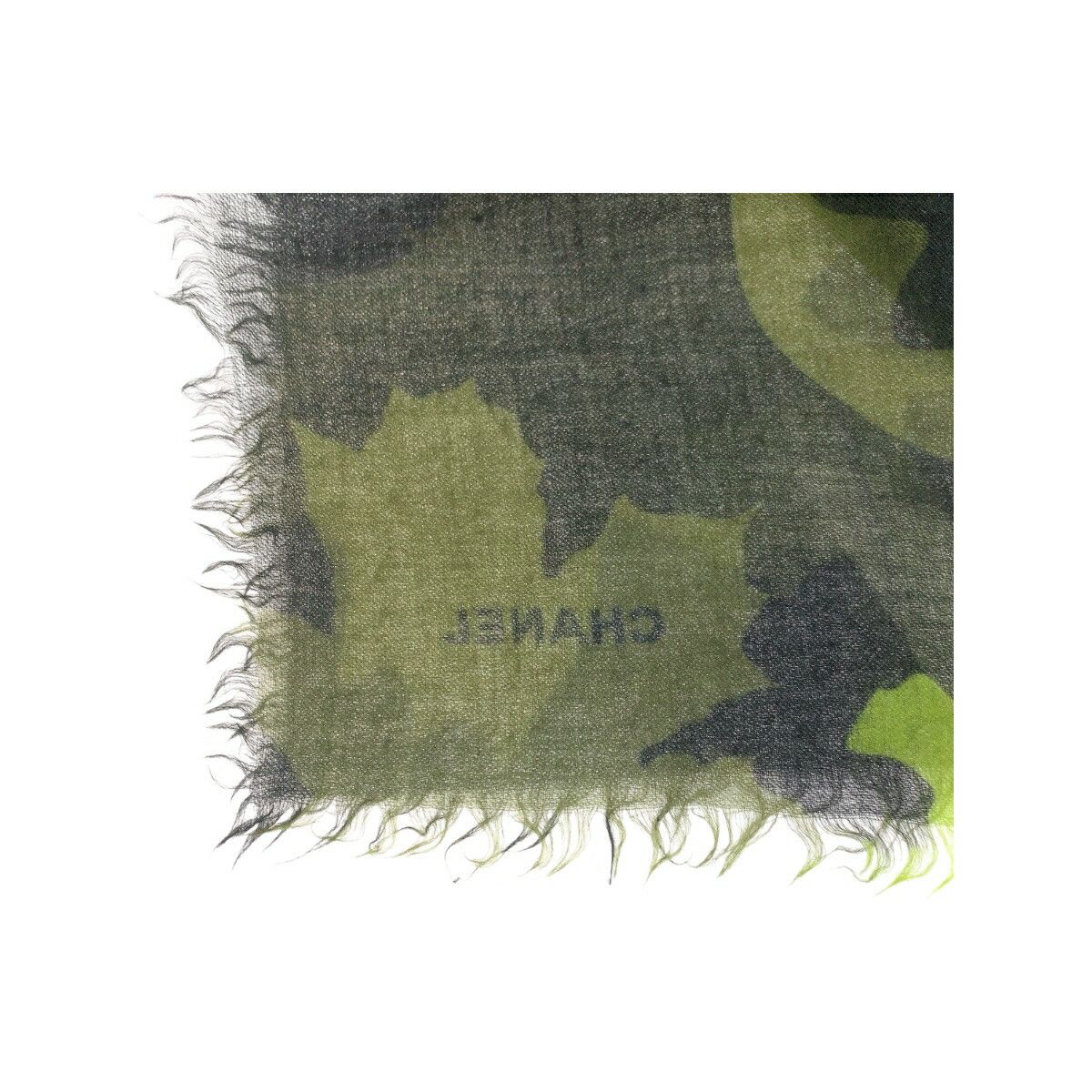 Chanel Chanel Chanel Cashmere Large Scarf Textile Scarf DUTY FREE for USA Size ONE SIZE - 5 Thumbnail