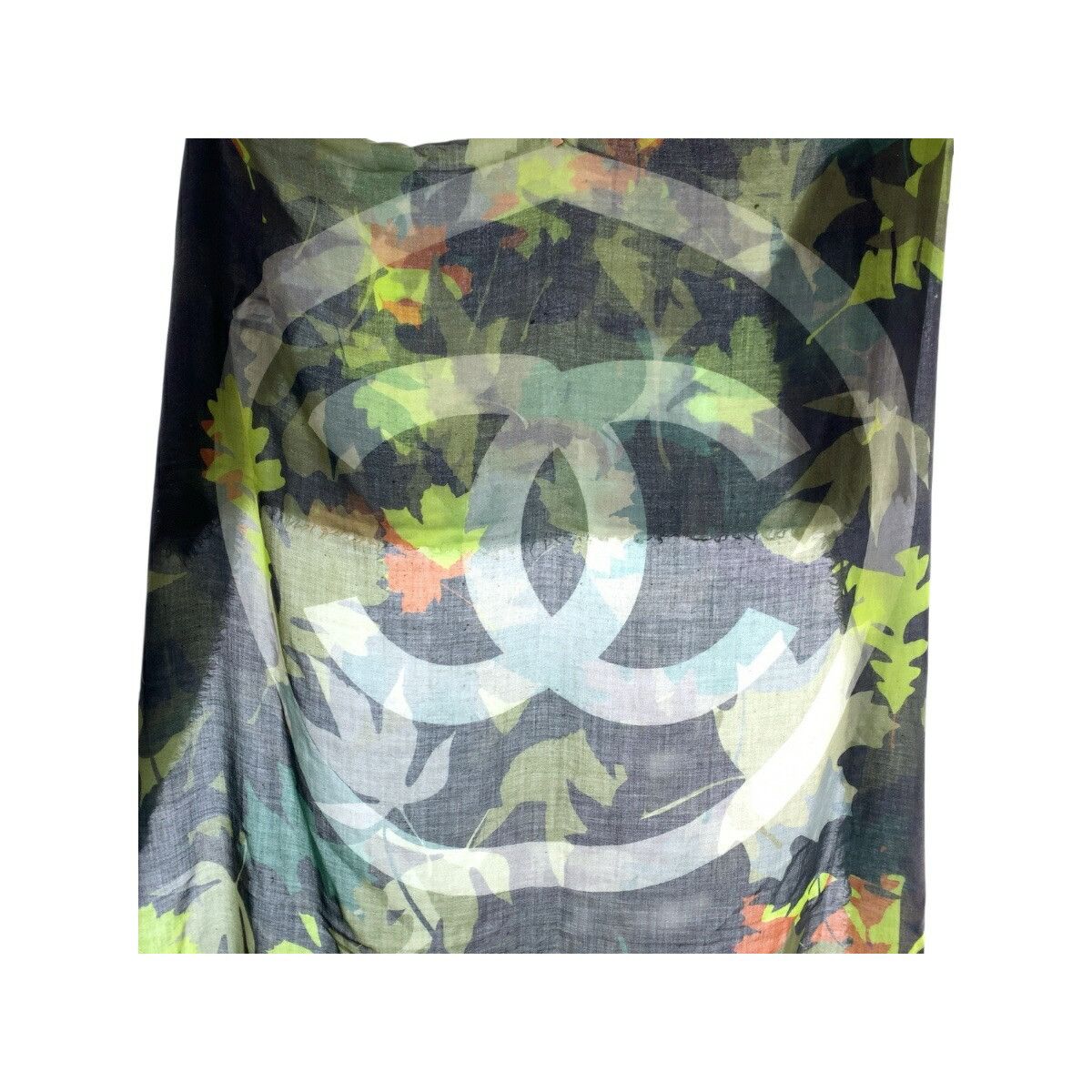 Chanel Chanel Chanel Cashmere Large Scarf Textile Scarf DUTY FREE for USA Size ONE SIZE - 2 Thumbnail