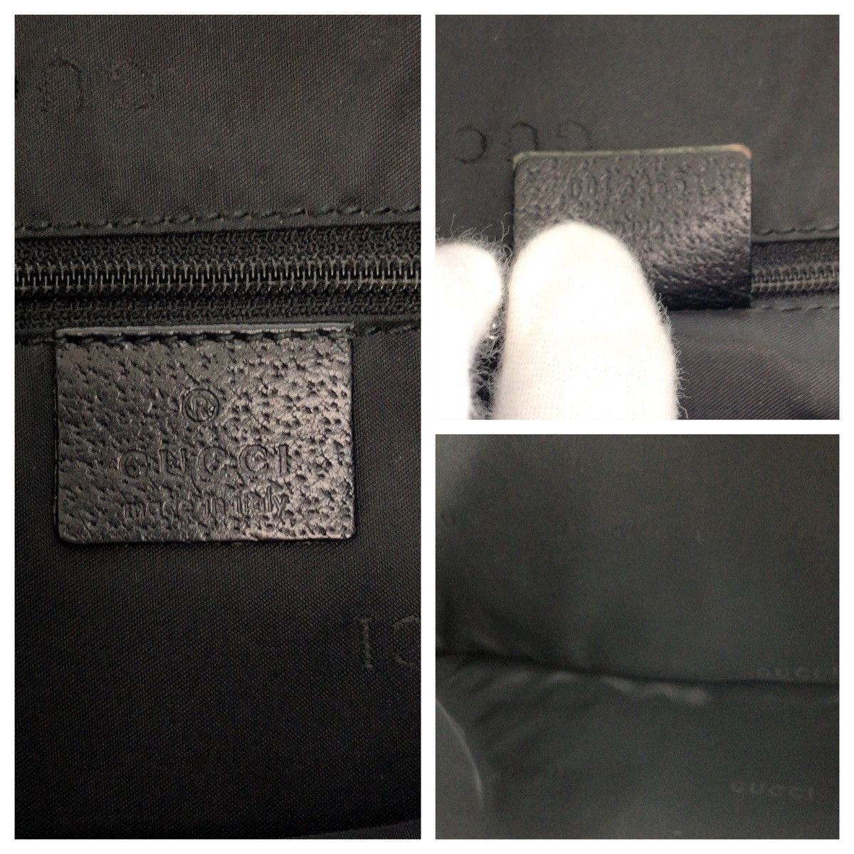 Gucci Gucci Gucci Jackie Nylon Shoulder Bag Textile Shoulder Bag 0013355 DUTY FREE for USA Size ONE SIZE - 4 Thumbnail