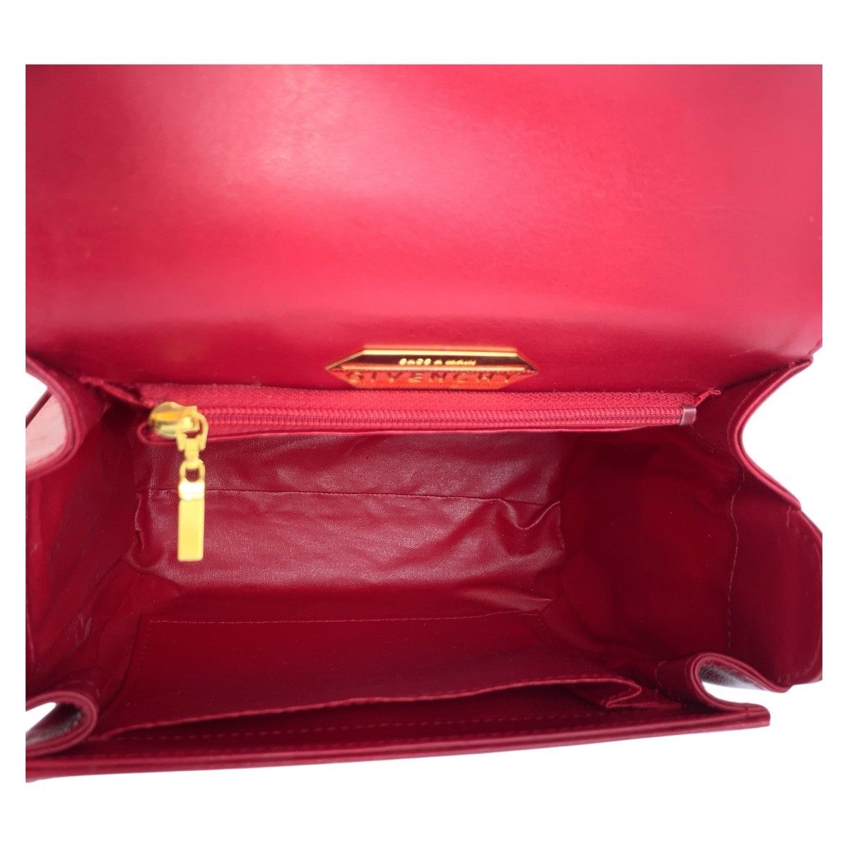 Givenchy Givenchy Givenchy Leather Handbag Leather Handbag DUTY FREE for USA Size ONE SIZE - 9 Thumbnail