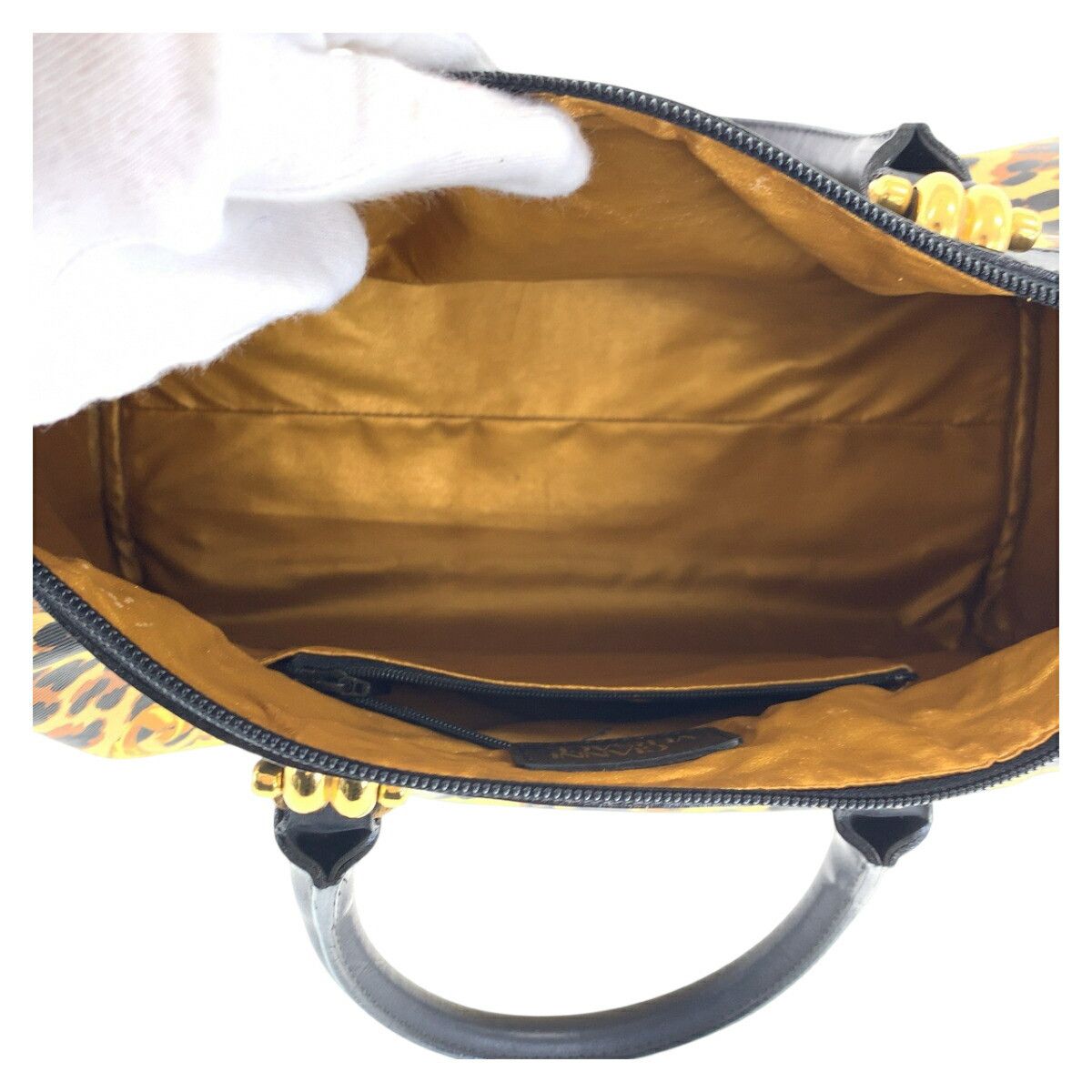 Versace Versace Versace PVC Leather Boston Bag Plastic / Synthetic Handbag DUTY FREE for USA Size ONE SIZE - 6 Thumbnail