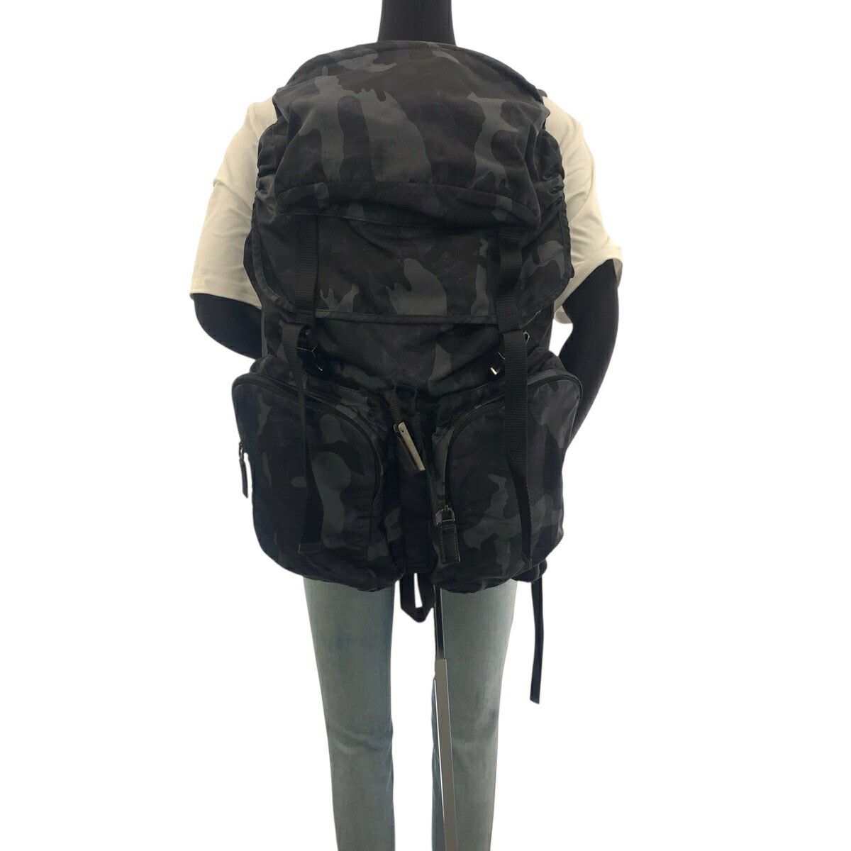 Prada Prada Prada Tessuto Nylon Backpack Textile Backpack V136 DUTY FREE for USA Size ONE SIZE - 7 Thumbnail