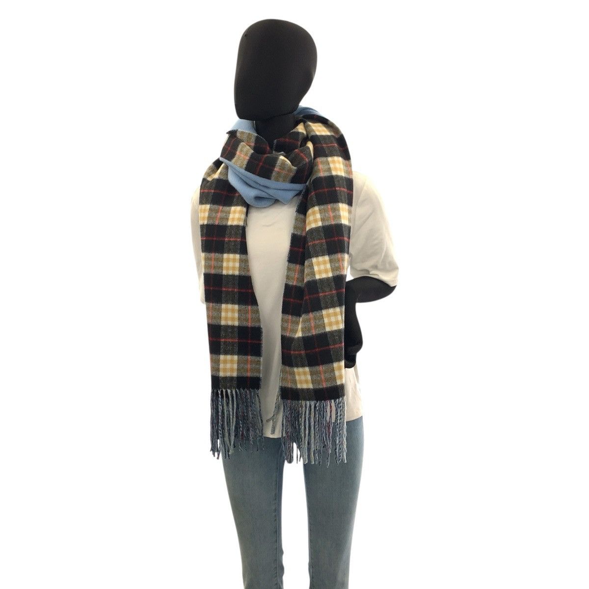 Burberry Burberry Burberry Cashmere Scarf Textile Scarf 8007292 DUTY FREE for USA Size ONE SIZE - 6 Thumbnail