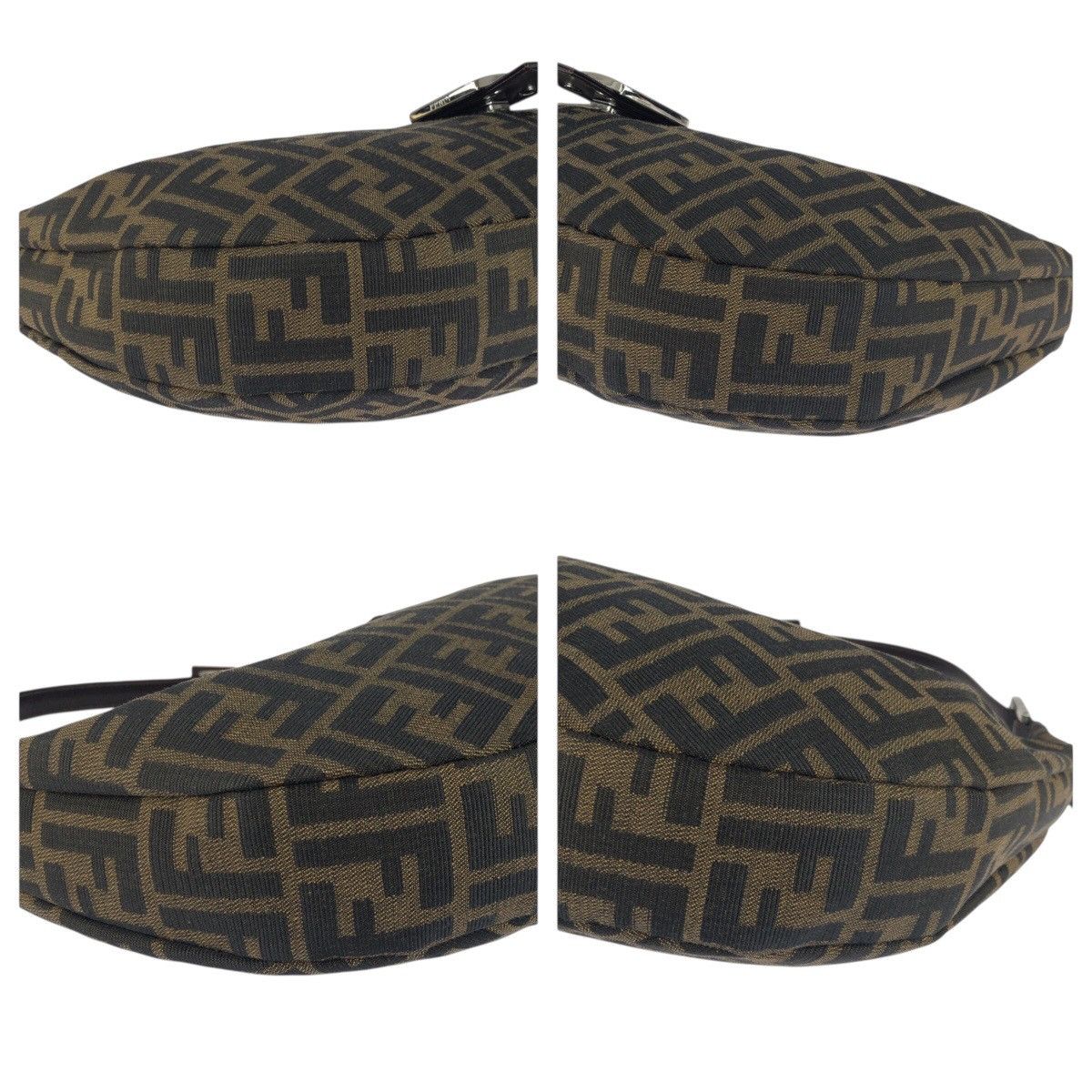 Fendi Fendi Fendi Zucca Canvas Leather 2way Bag Textile Shoulder Bag DUTY FREE for USA Size ONE SIZE - 5 Thumbnail