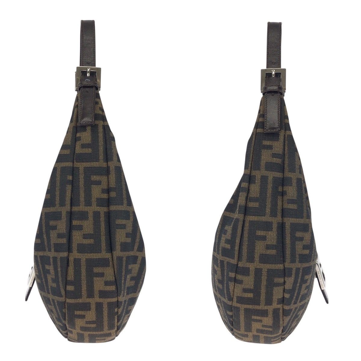 Fendi Fendi Fendi Zucca Canvas Leather 2way Bag Textile Shoulder Bag DUTY FREE for USA Size ONE SIZE - 4 Thumbnail