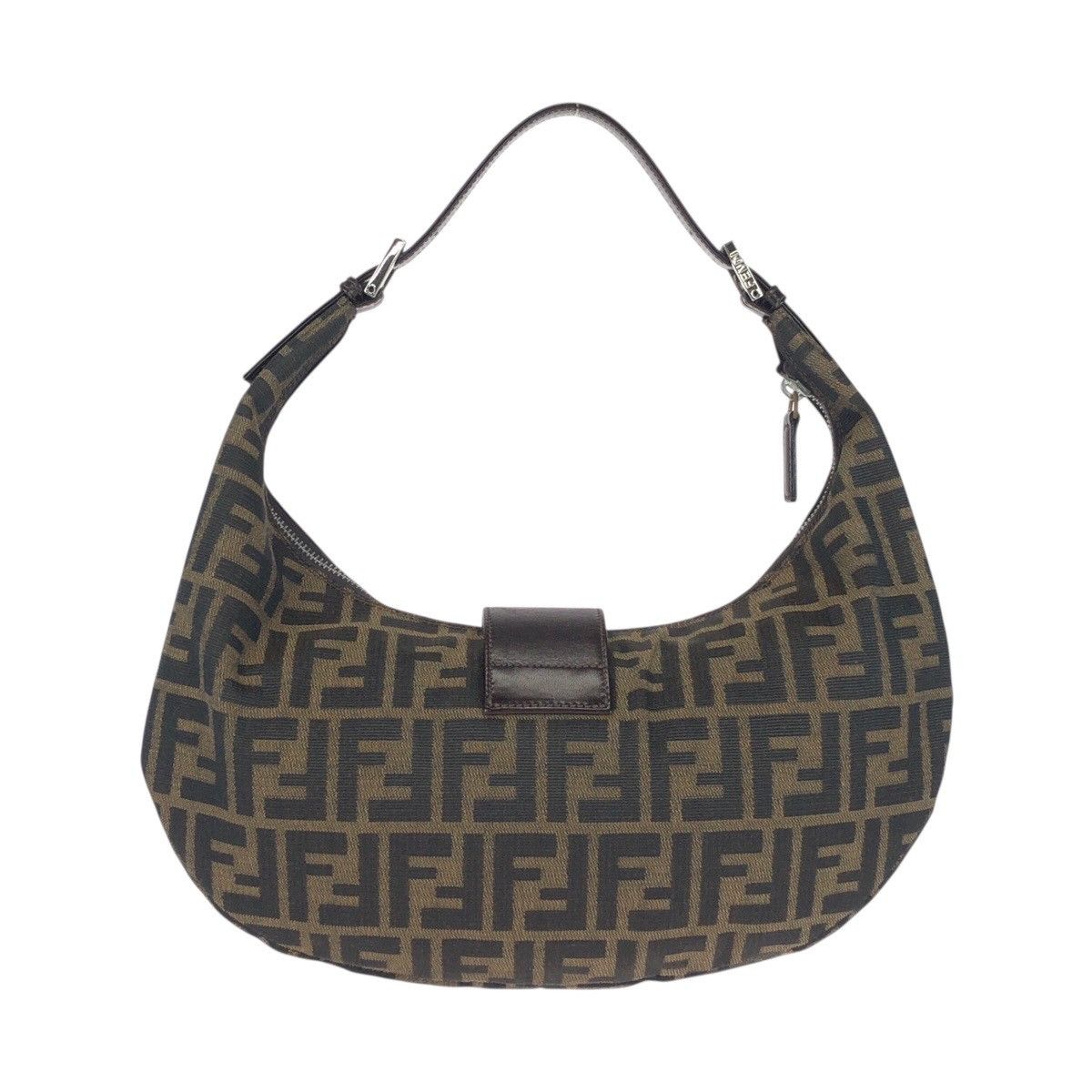 Fendi Fendi Fendi Zucca Canvas Leather 2way Bag Textile Shoulder Bag DUTY FREE for USA Size ONE SIZE - 2 Thumbnail