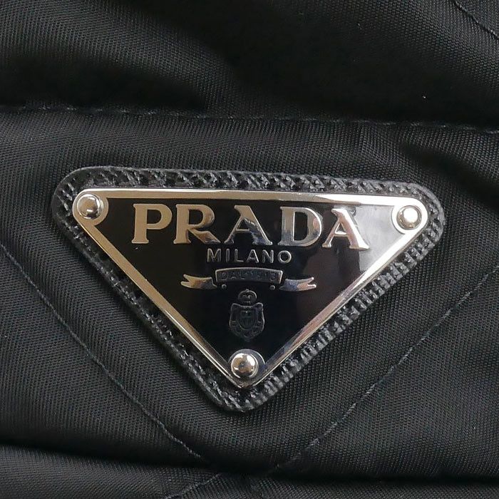 Prada Prada Prada Triangle Logo Nylon Bucket Hat Textile Hats 1HC3252DV4 DUTY FREE for USA Size ONE SIZE - 5 Thumbnail