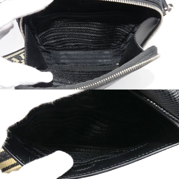 Prada Prada Prada Leather Shoulder Bag Leather Shoulder Bag 2VH154_2FAD_F0002 DUTY FREE for USA Size ONE SIZE - 4 Thumbnail