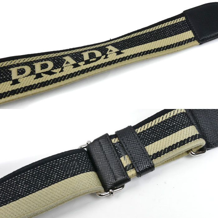 Prada Prada Prada Leather Shoulder Bag Leather Shoulder Bag 2VH154_2FAD_F0002 DUTY FREE for USA Size ONE SIZE - 6 Thumbnail
