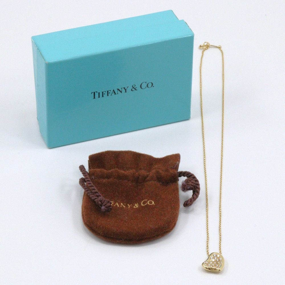 Tiffany & Co. Tiffany & Co. Tiffany & Co. Full Heart Pave Au750 Diamond Necklace Precious Metal Necklace DUTY FREE for USA Size ONE SIZE - 11 Thumbnail