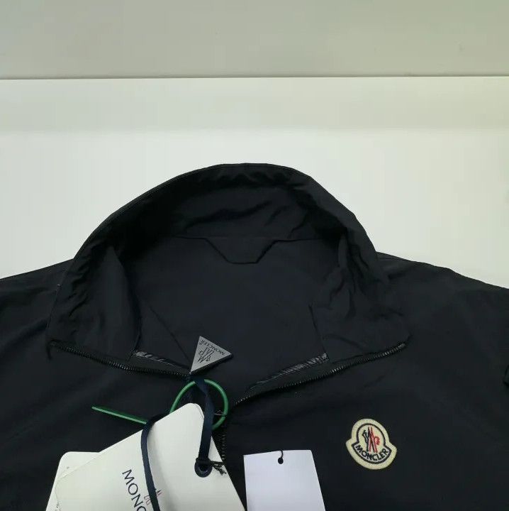 Moncler Moncler Gales Men's Solid Stand-Collar Zip Jacket Size US L / EU 52-54 / 3 - 6 Thumbnail