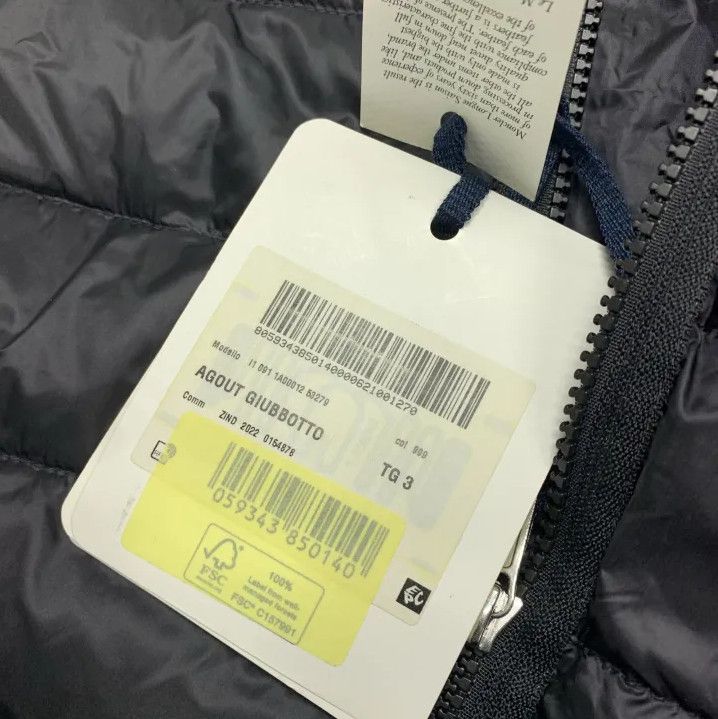 Moncler Moncler SS22 Agout Puffer Striped Logo Hooded Jacket Size US L / EU 52-54 / 3 - 2 Thumbnail