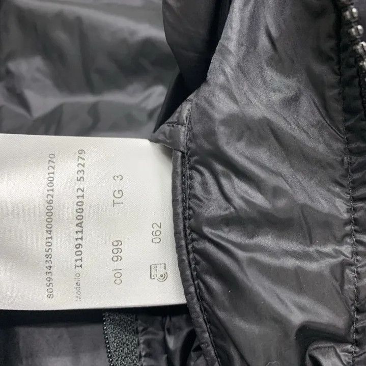 Moncler Moncler SS22 Agout Puffer Striped Logo Hooded Jacket Size US L / EU 52-54 / 3 - 3 Thumbnail