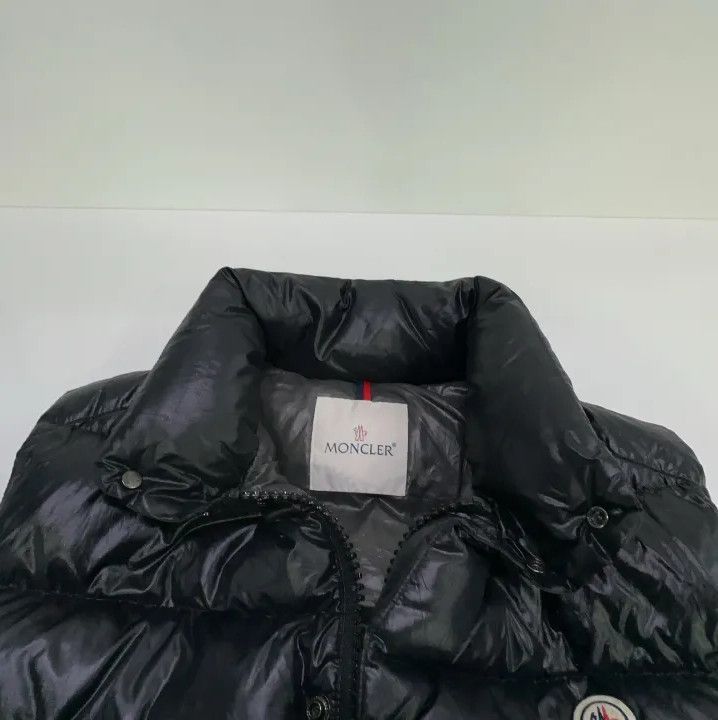 Moncler Moncler FW21 Tib Logo Paint Finish Down Vest Size US XXL / EU 58 / 5 - 7 Thumbnail