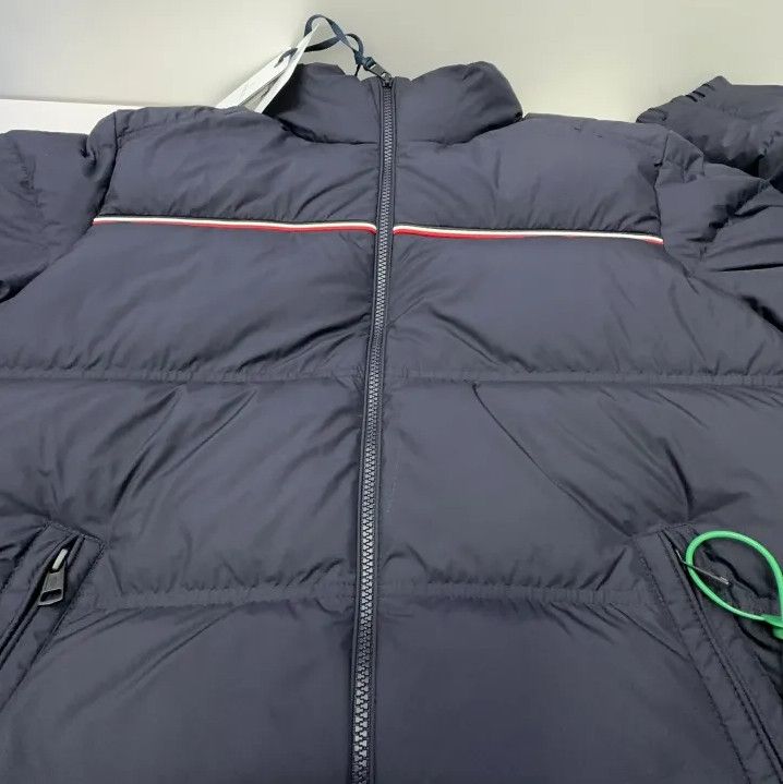 Moncler Moncler Bouvaque Striped Short Down Jacket Size US XL / EU 56 / 4 - 5 Thumbnail