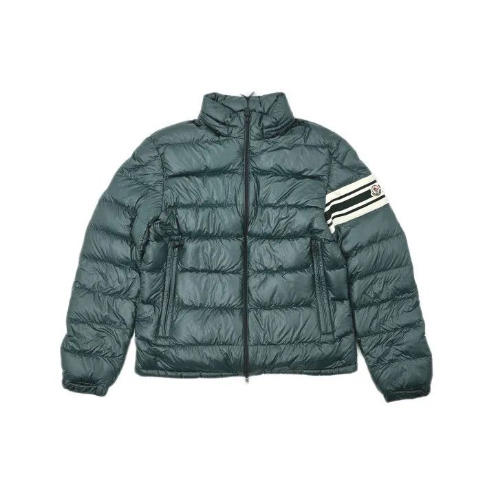 Moncler Moncler FW25 LANDRE Striped Logo Zip Down Jacket Size US M / EU 48-50 / 2 - 2 Thumbnail