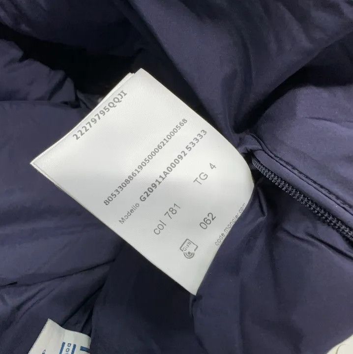 Moncler Moncler FW21 Chest Logo Zip Down Jacket Men Size US XL / EU 56 / 4 - 4 Thumbnail