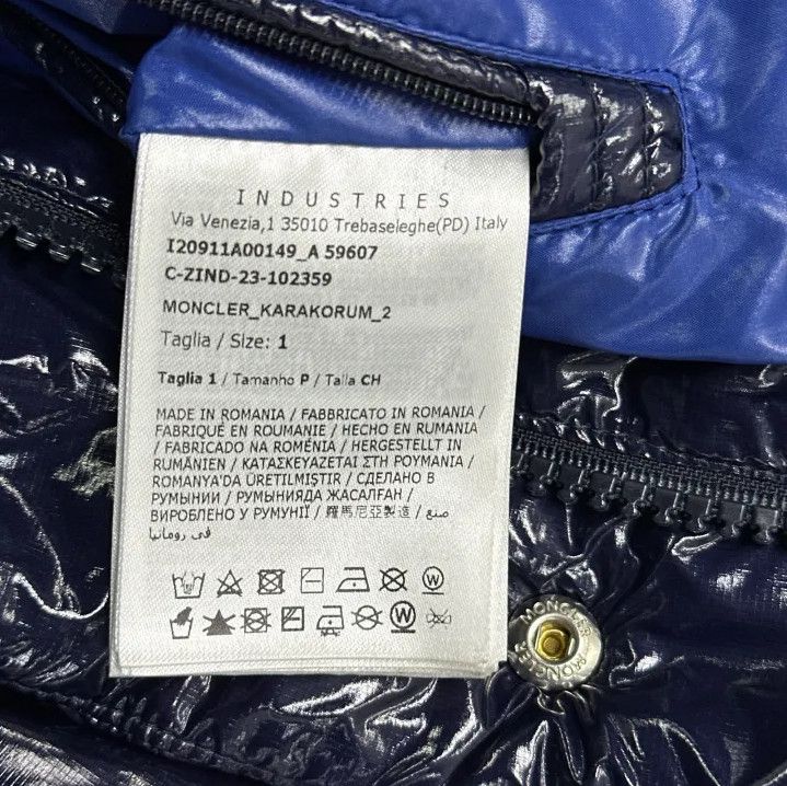 Moncler Moncler FW23 Karakorum Short Down Jacket Size US S / EU 44-46 / 1 - 4 Thumbnail
