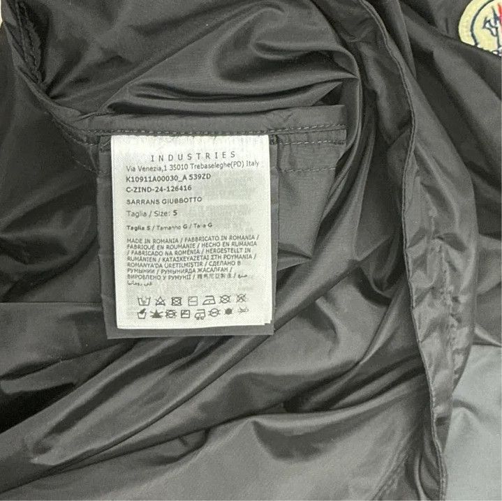 Moncler Moncler Men's Solid Hooded Logo Detachable Jacket Size US XXL / EU 58 / 5 - 2 Thumbnail