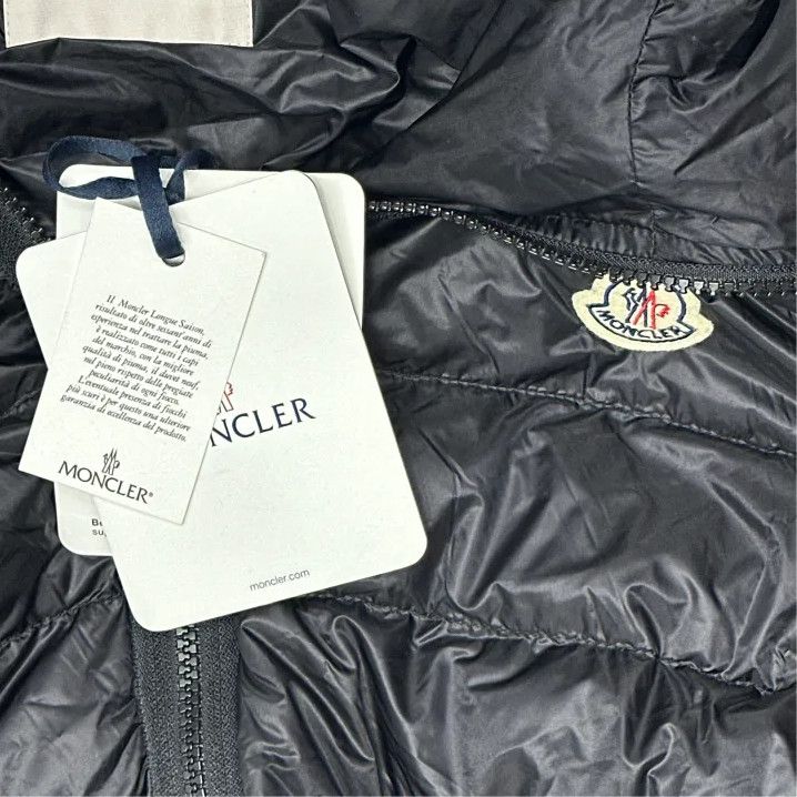 Moncler Moncler Agout Puffer Lightweight Logo Hooded Jacket Size US XXL / EU 58 / 5 - 3 Thumbnail