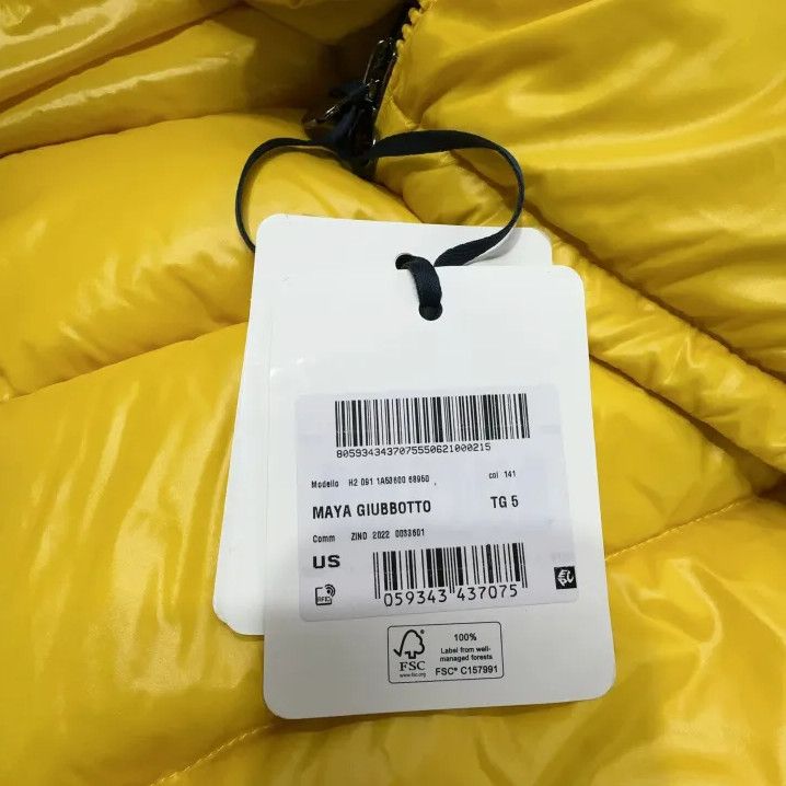Moncler Moncler Maya Solid Zip Hood Long Sleeve Short Down Jacket Size US XXL / EU 58 / 5 - 6 Thumbnail