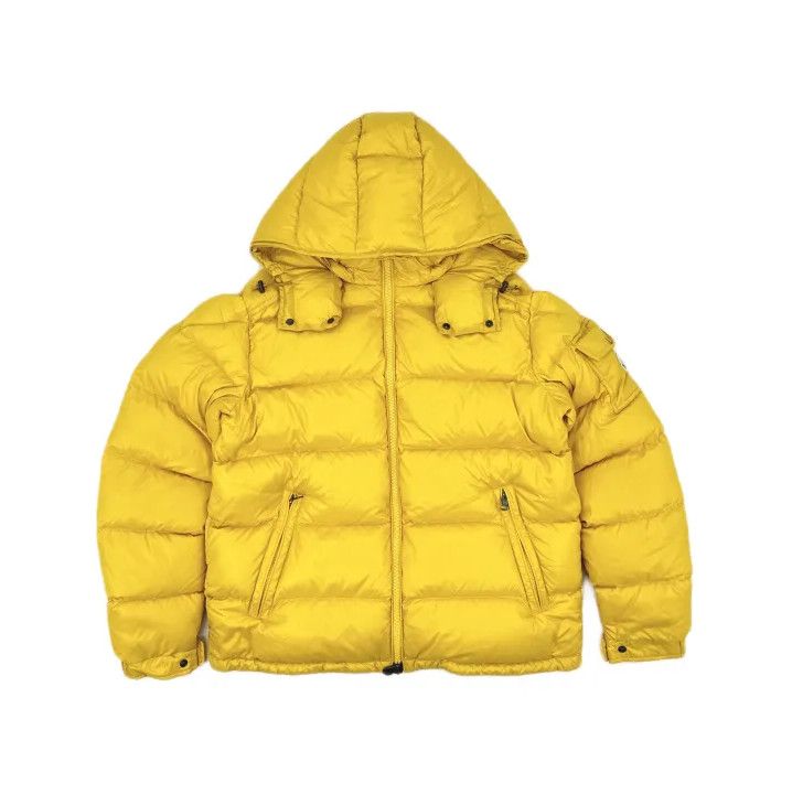 Moncler Moncler Maya Solid Zip Hood Long Sleeve Short Down Jacket Size US XXL / EU 58 / 5 - 2 Thumbnail