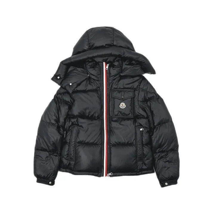 Moncler Moncler Montbeliard FW24 Striped Zip Hooded Down Jacket Size US M / EU 48-50 / 2 - 2 Thumbnail