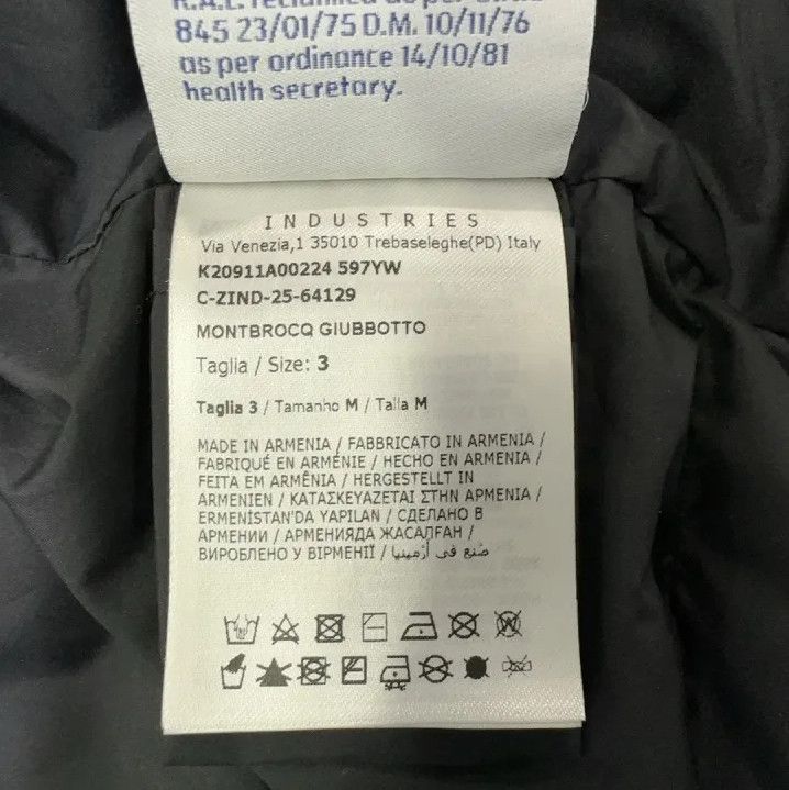 Moncler Moncler FW25 Montbrocq Logo Short Down Jacket Size US L / EU 52-54 / 3 - 6 Thumbnail