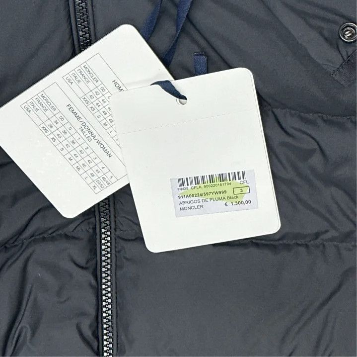 Moncler Moncler FW25 Montbrocq Logo Short Down Jacket Size US L / EU 52-54 / 3 - 3 Thumbnail