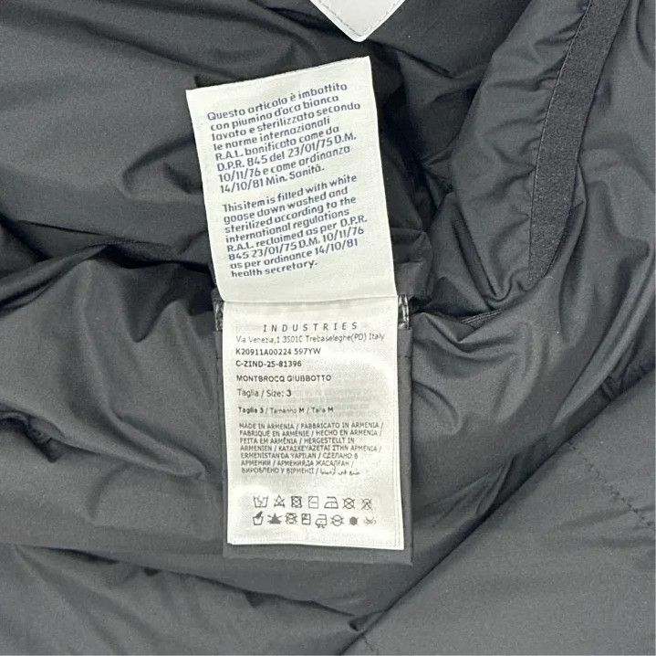 Moncler Moncler FW25 Montbrocq Logo Short Down Jacket Size US L / EU 52-54 / 3 - 4 Thumbnail