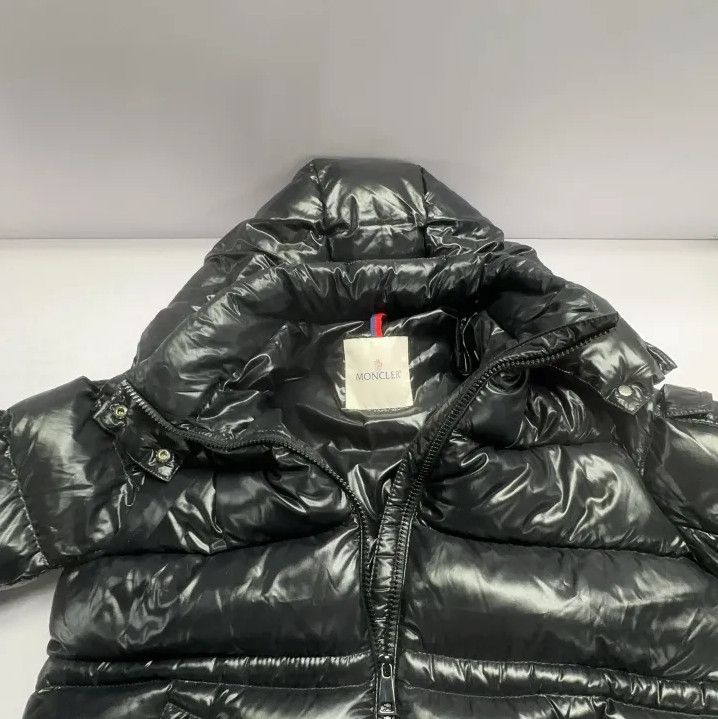 Moncler Moncler Kids Solid Logo Zip Puffer Jacket Size US M / EU 48-50 / 2 - 8 Thumbnail