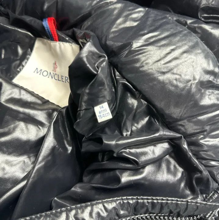 Moncler Moncler Kids Solid Logo Zip Puffer Jacket Size US M / EU 48-50 / 2 - 6 Thumbnail