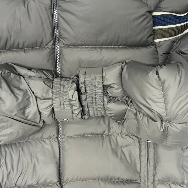 Moncler Moncler Solayan FW24 Down Jacket with Striped Sleeves Size US L / EU 52-54 / 3 - 6 Thumbnail