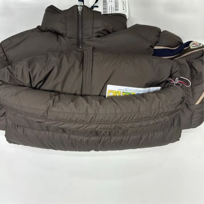 Moncler Moncler Solayan FW24 Down Jacket with Striped Sleeves Size US L / EU 52-54 / 3 - 7 Thumbnail