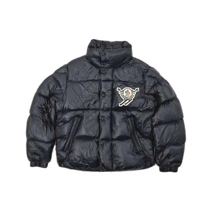 Moncler Moncler Men's Leste Shiny Short Down Jacket Size US L / EU 52-54 / 3 - 2 Thumbnail