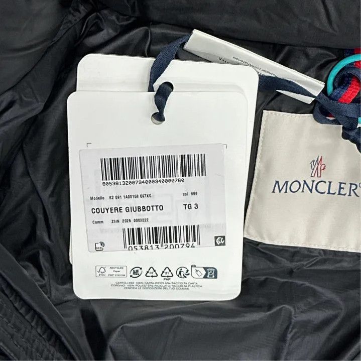 Moncler Moncler FW25 Couyere Two-Way Zip Down Jacket Size US L / EU 52-54 / 3 - 2 Thumbnail