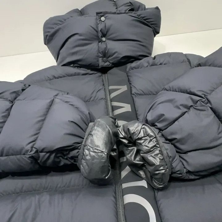 Moncler Moncler Ume Series Hooded Short Down Jacket Size US XL / EU 56 / 4 - 18 Thumbnail