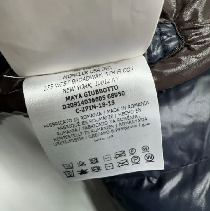Moncler Moncler Maya Shiny Waterproof Hooded Down Jacket Size US XXL / EU 58 / 5 - 4 Thumbnail