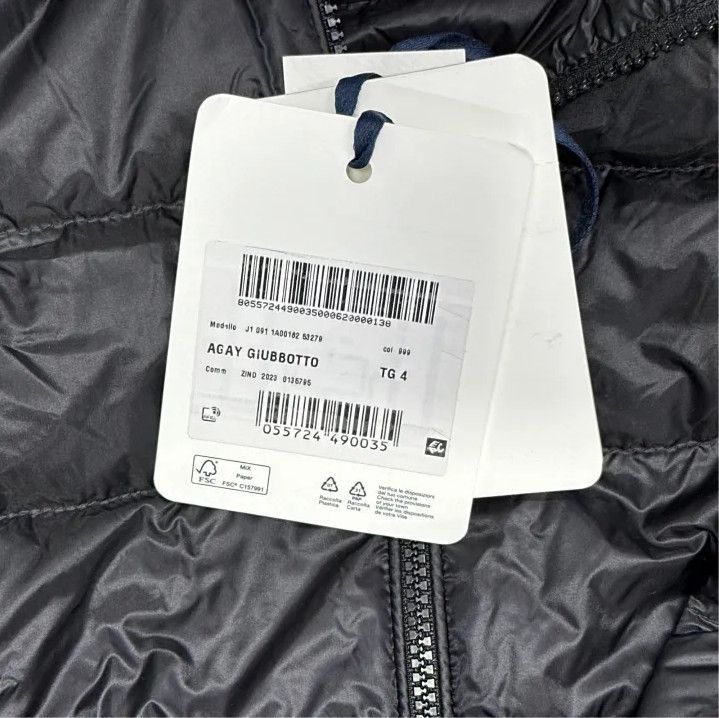 Moncler Moncler Agay Zip Stand Collar Down Jacket Size US XL / EU 56 / 4 - 3 Thumbnail