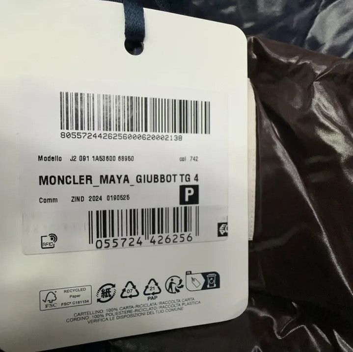 Moncler Moncler Maya FW24 Short Down Jacket Size US XL / EU 56 / 4 - 2 Thumbnail