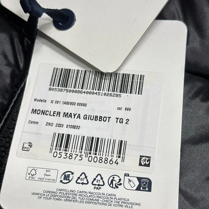Moncler Moncler Maya Series Short Down Jacket Size US M / EU 48-50 / 2 - 2 Thumbnail