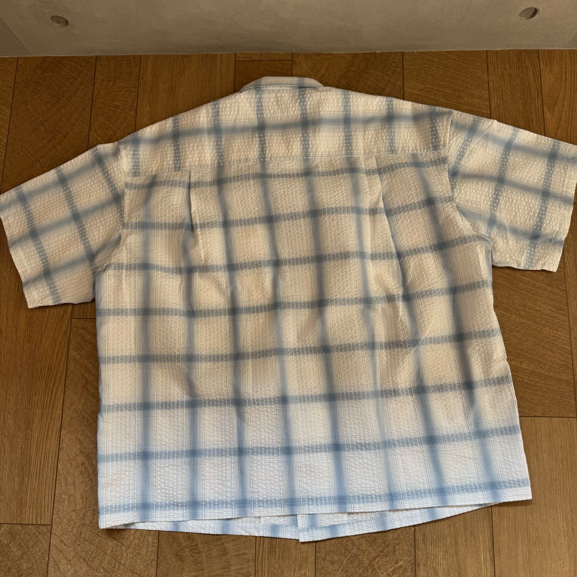 Vintage Cootie Seersucker Short-Sleeve Shirt Size US L / EU 52-54 / 3 - 3 Thumbnail
