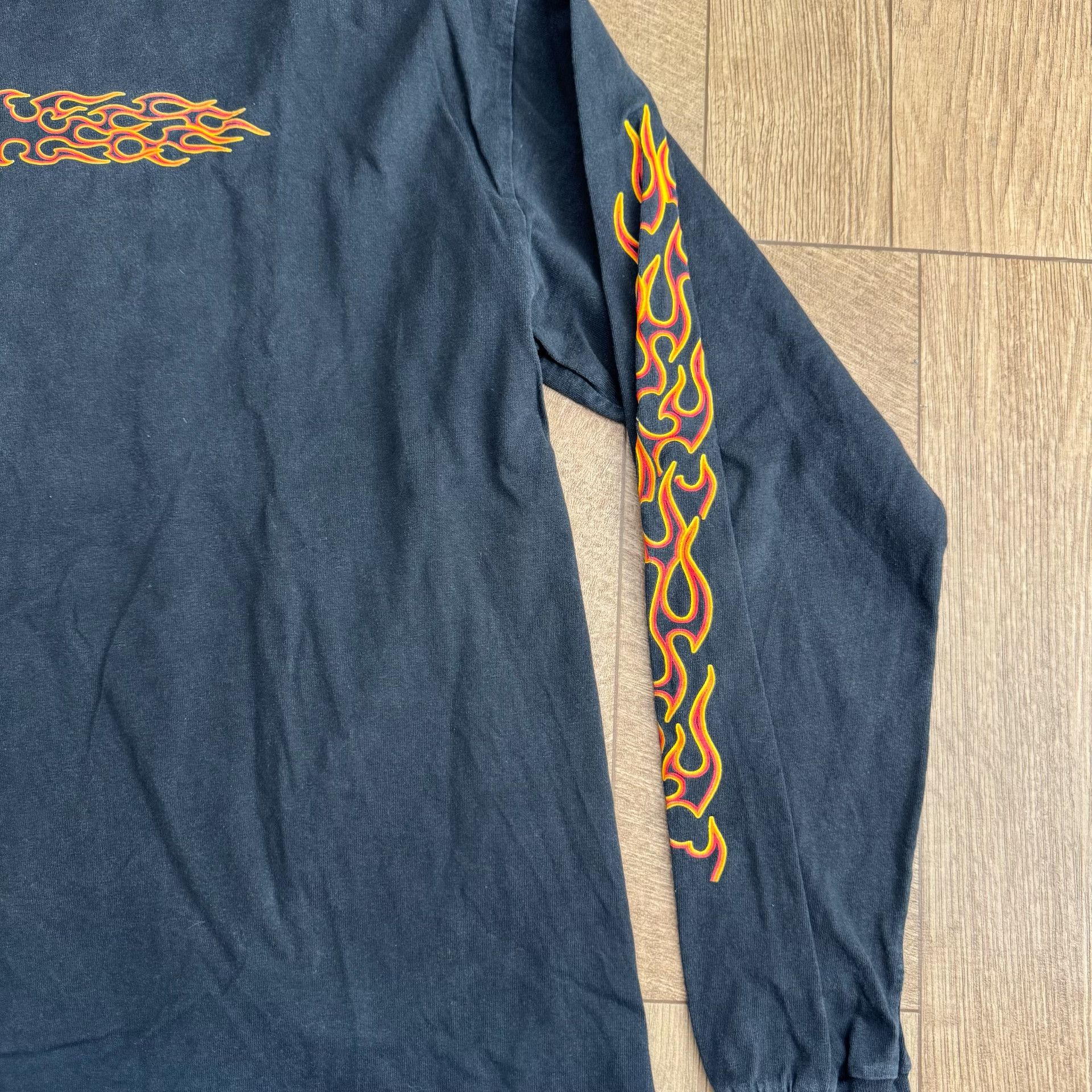 Vintage 80s Vintage Motorcycle Long Sleeve Sweatshirt Size US XL / EU 56 / 4 - 4 Thumbnail