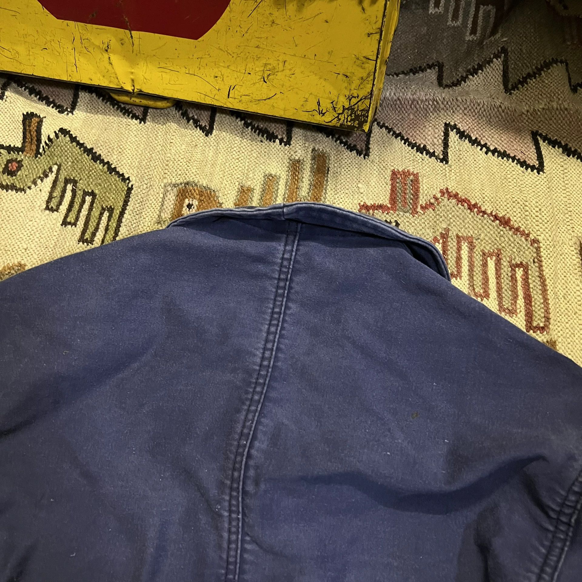Vintage 60s Vintage French Moleskin Work Jacket Size US M / EU 48-50 / 2 - 7 Thumbnail