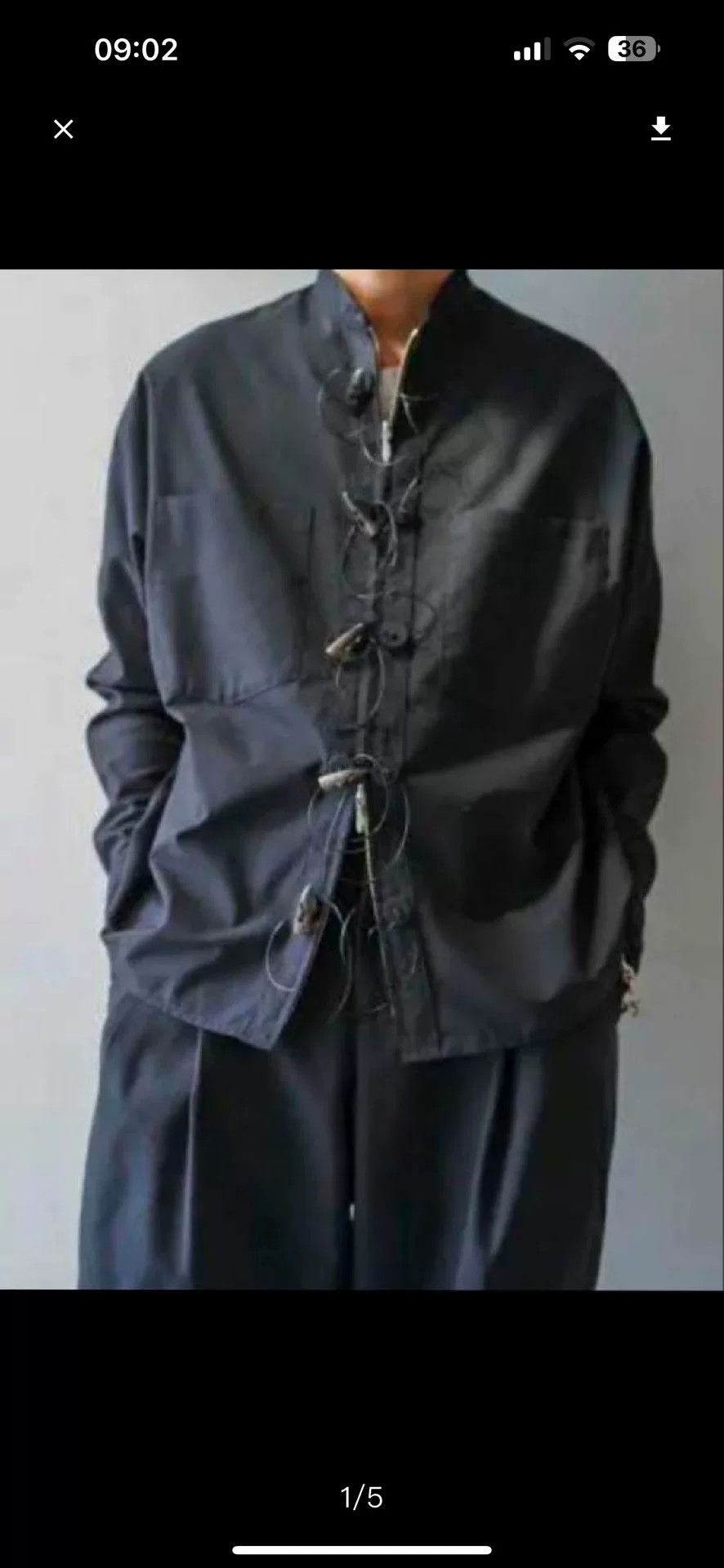 Japanese Brand 20AW Masu Stand Collar Jacket Shirt Size US M / EU 48-50 / 2 - 7 Thumbnail