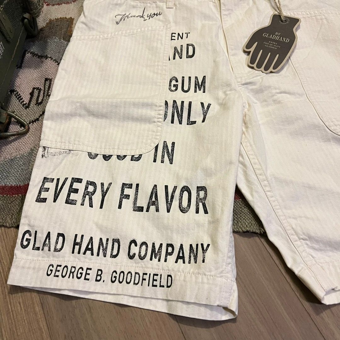 Glanshirt Gladhand HBT Vintage Shorts Size US 36 / EU 52 - 3 Thumbnail