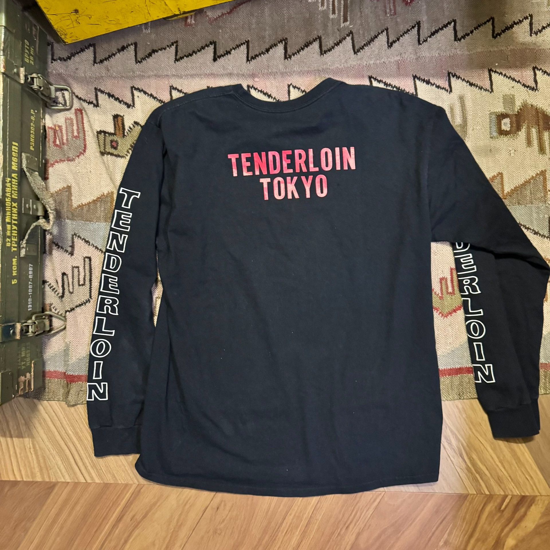 Harley Davidson Tenderloin Tokyo Harley Davidson Long Sleeve Sweatshirt Size US L / EU 52-54 / 3 - 2 Thumbnail