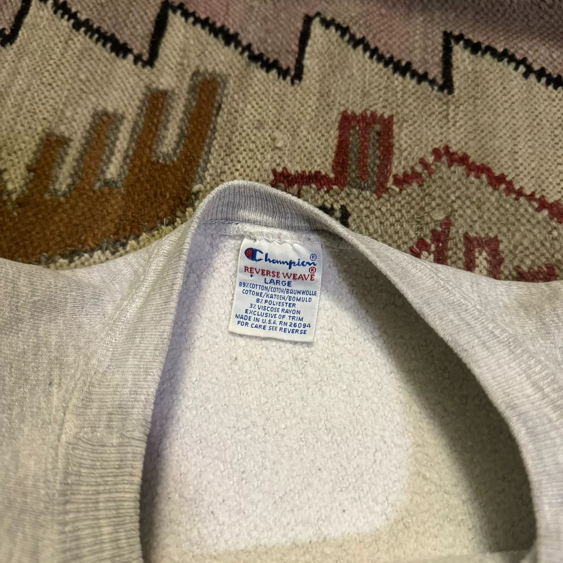 Champion 90s Champion Reverse Weave Sweatshirt Size US L / EU 52-54 / 3 - 3 Thumbnail