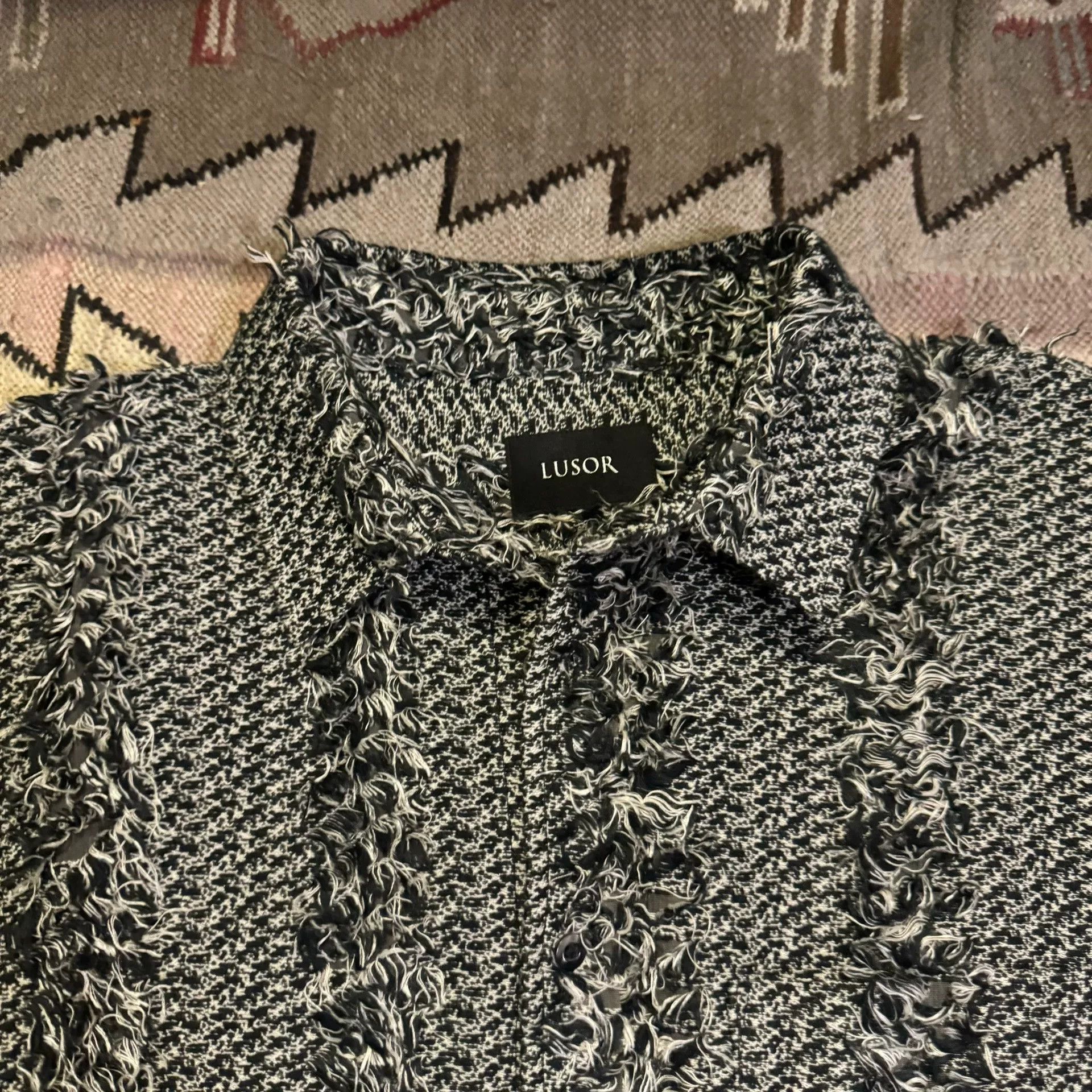 Vintage Lusor Shirt Jacket Coat Size US M / EU 48-50 / 2 - 2 Thumbnail